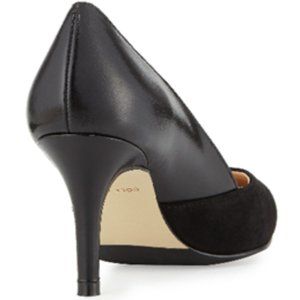 COLE HAAN  `  Beautiful  Kyle Suede/leather Cole Hann Pointed-toe Pump